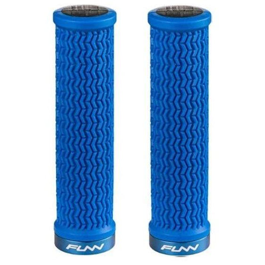 Funn Holeshot 130Mm Blue Flatbar Grips