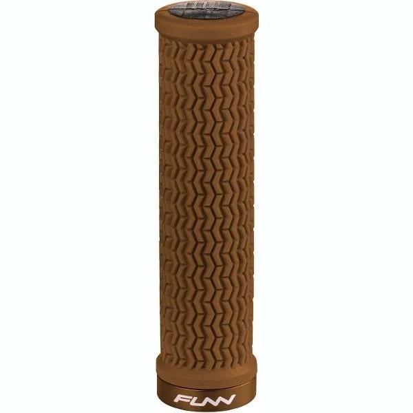 Funn Holeshot 130Mm Brown Flatbar Grips