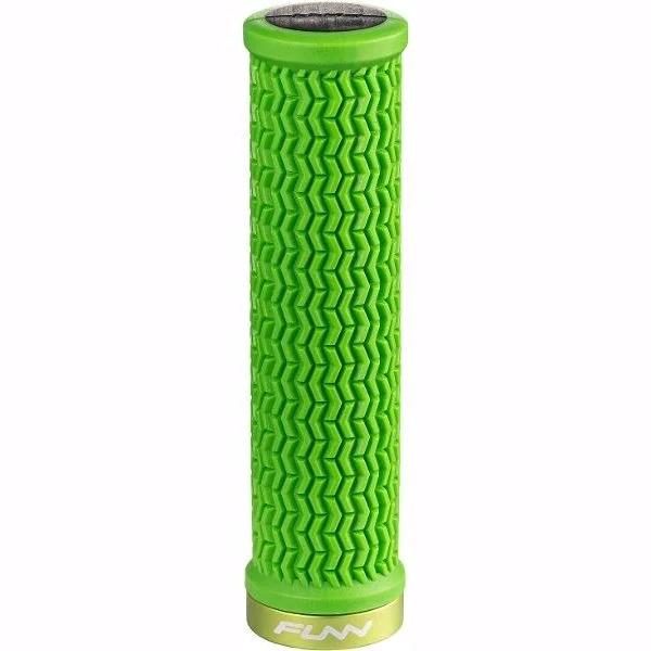 Funn Holeshot 130Mm Green Flatbar Grips