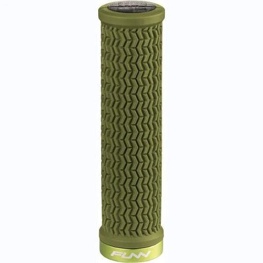 Funn Holeshot 130Mm Olv Green Flatbar Grips