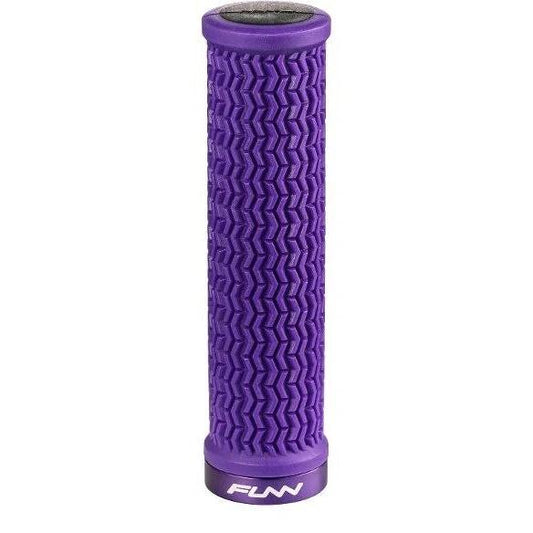 Funn Holeshot Grip 130Mm Purple Flatbar Grips