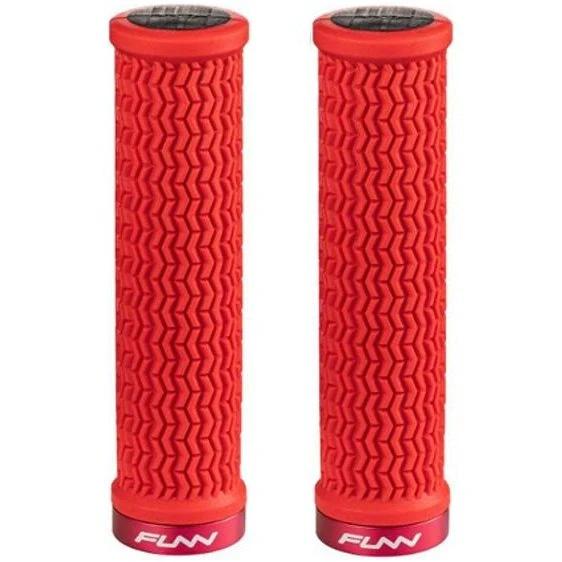 Funn Holeshot Grip 130Mm Red Flatbar Grips