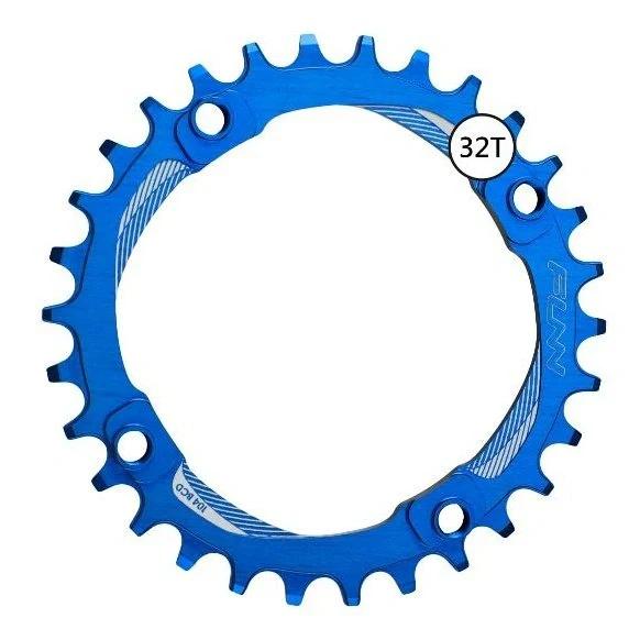 Funn Solo Chainring Blu 32T 104 Bcd For Cranks - Chain Rings