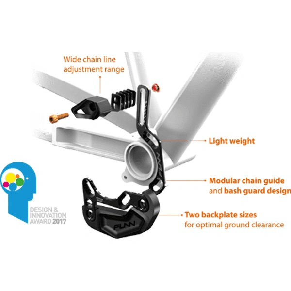 Funn Zippalite Chainguide Is 26-36T Chain Guides - Chains & Links