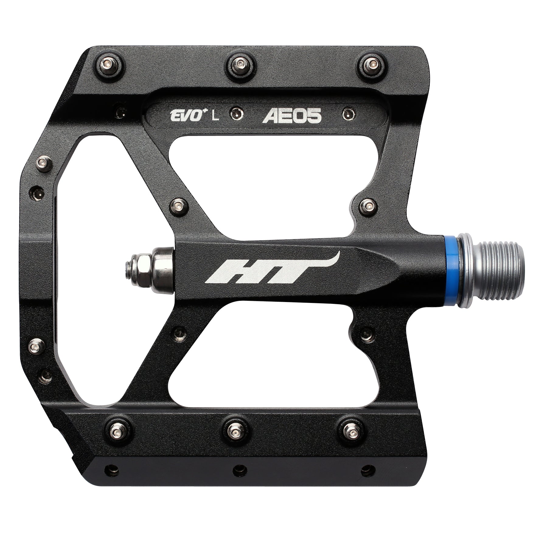 Ht AE05 Pedals Alloy / CNC CRMO - Black