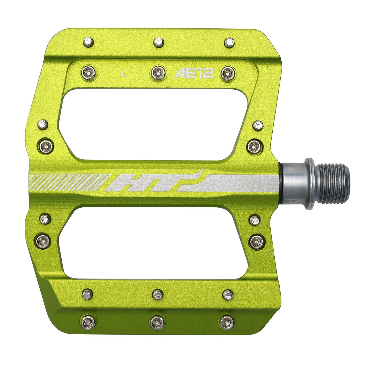 Ht AE12 Pedals Alloy / CNC CRMO - Apple Green