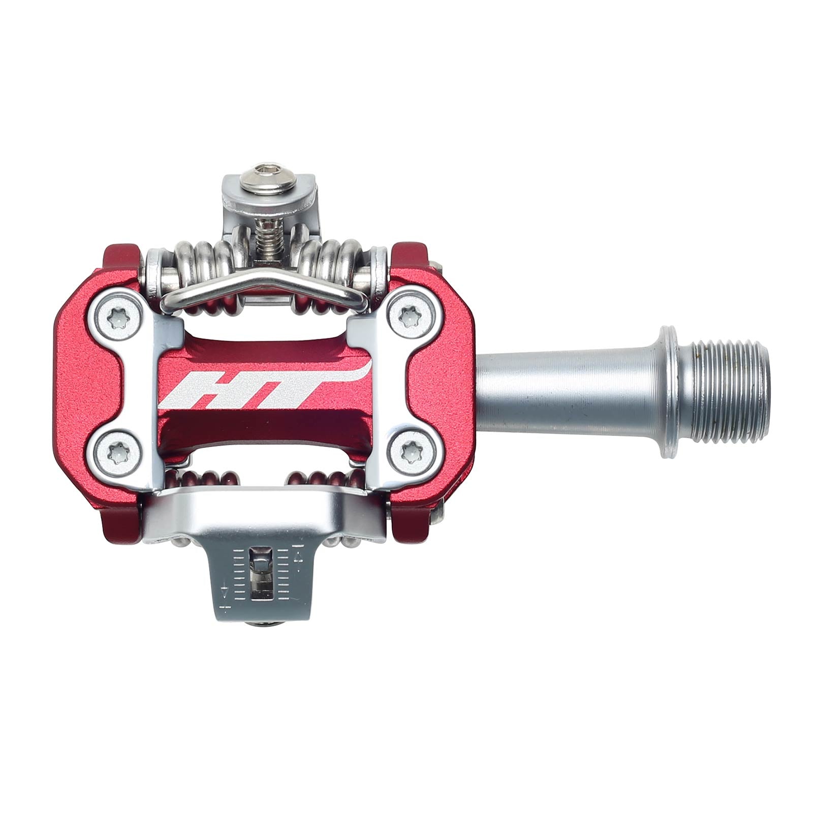 Ht M2 Pedals Alloy / CNC CRMO - Red