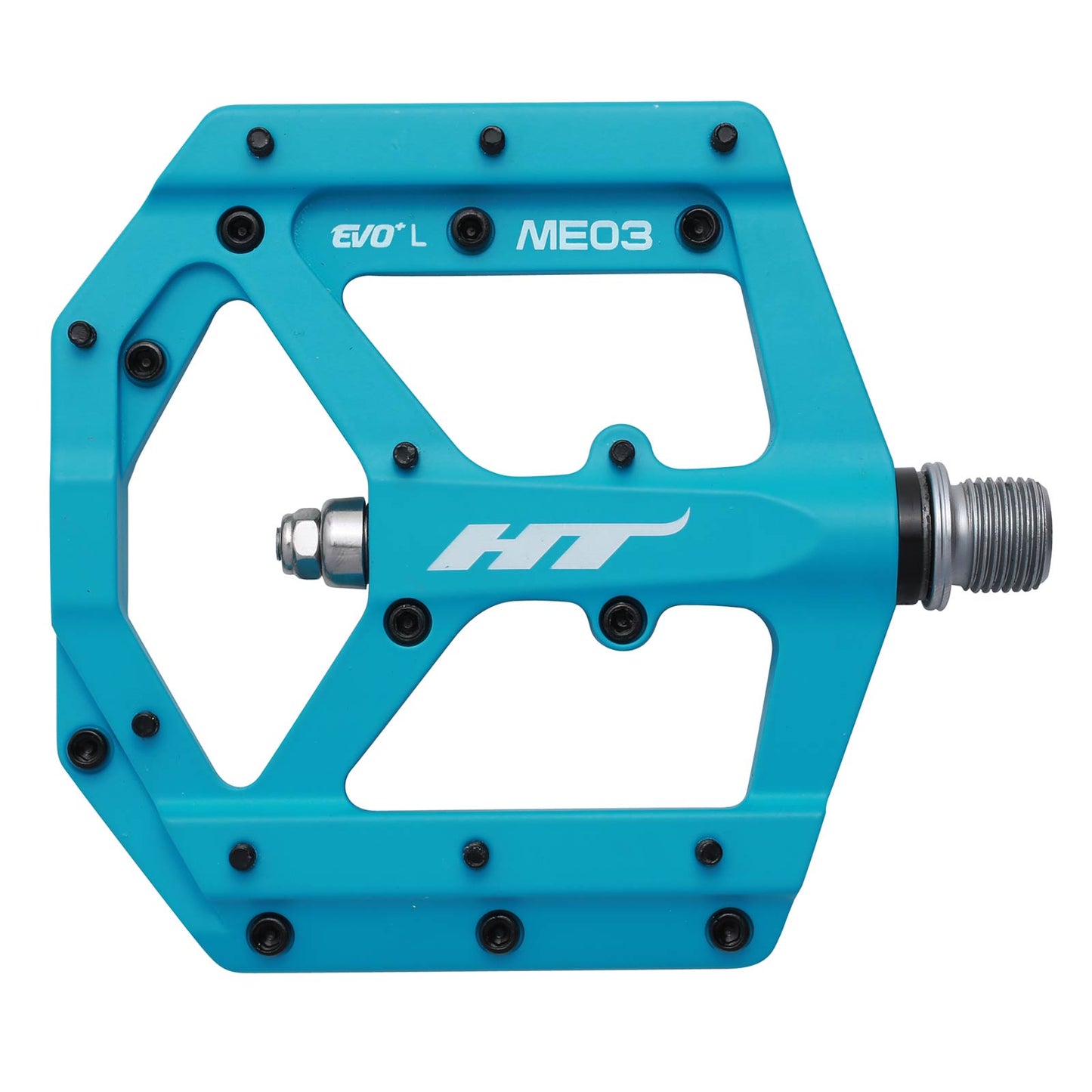 Ht ME03 Pedals Mag / CNC CRMO - Matte Blue