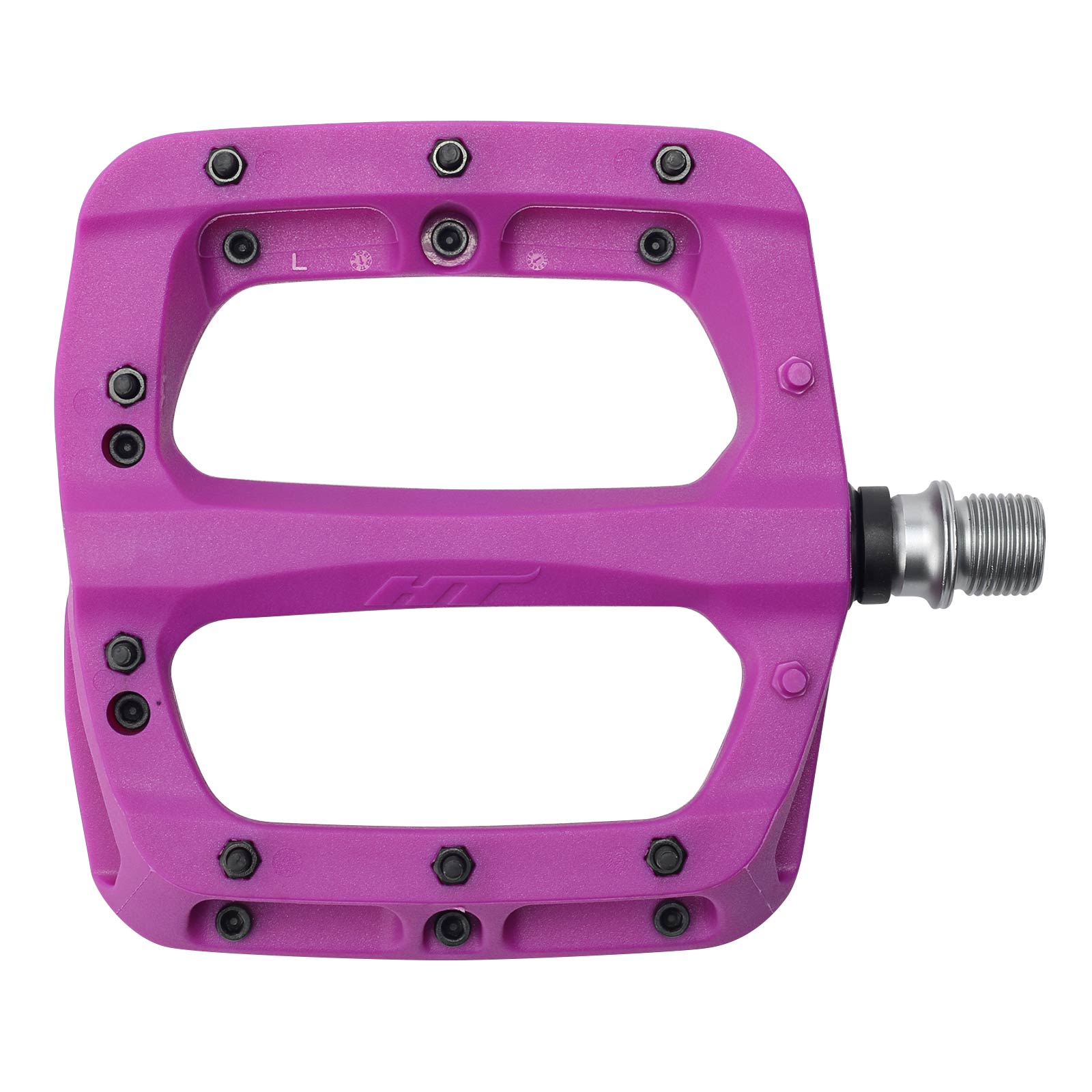 Ht PA03A Pedals Nylon / CNC CRMO - Dark Purple