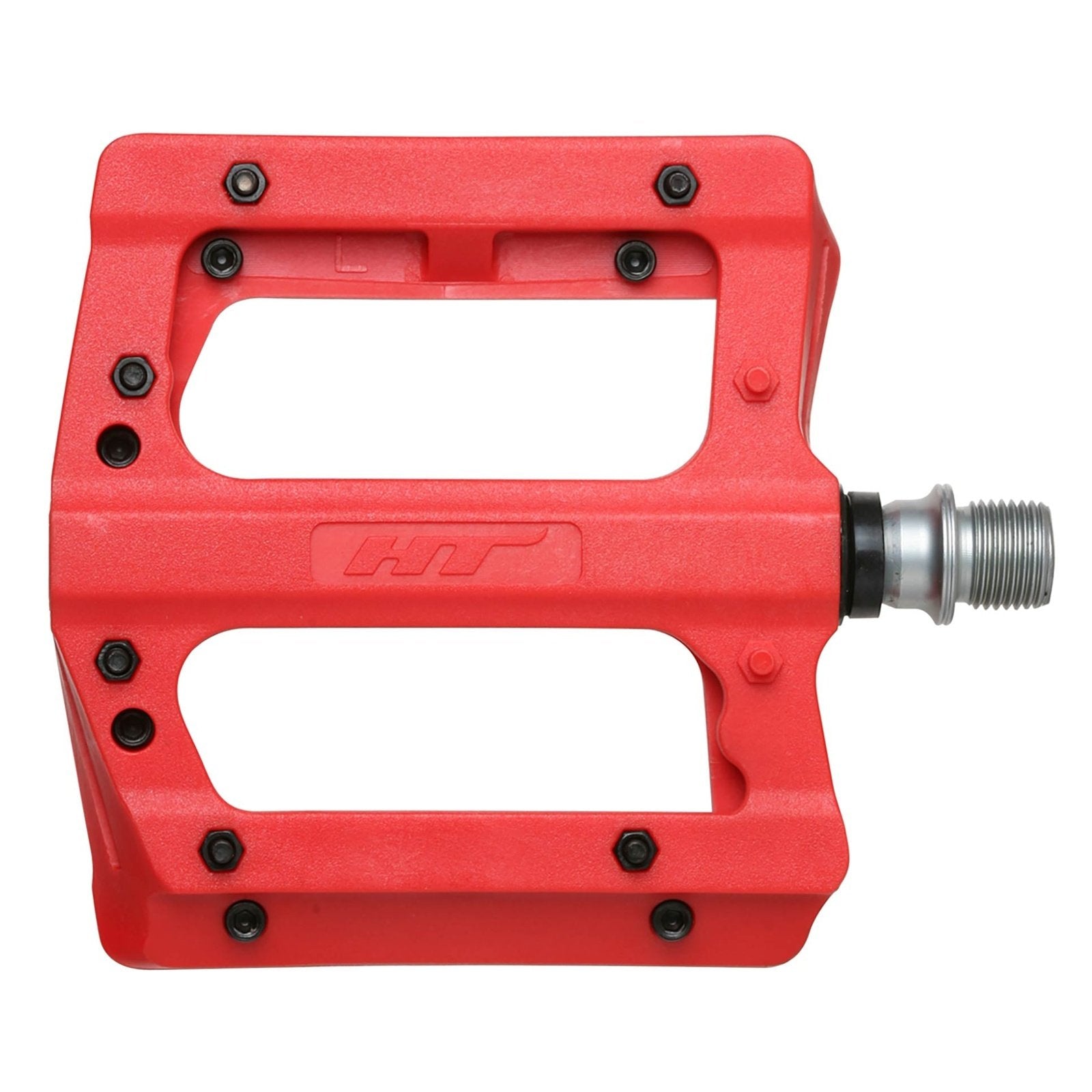 Ht PA12A Pedals Nylon / CNC CRMO - Red