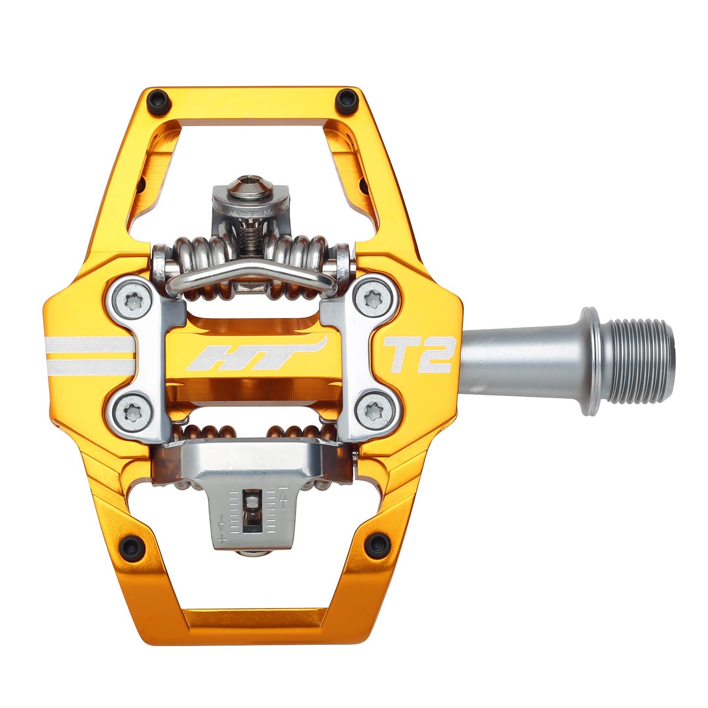 Ht T2 Pedals Alloy / CNC CRMO - Orange