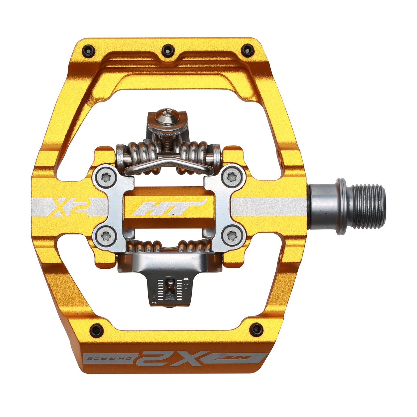 Ht X2 Pedals Alloy / CNC CRMO - Gold