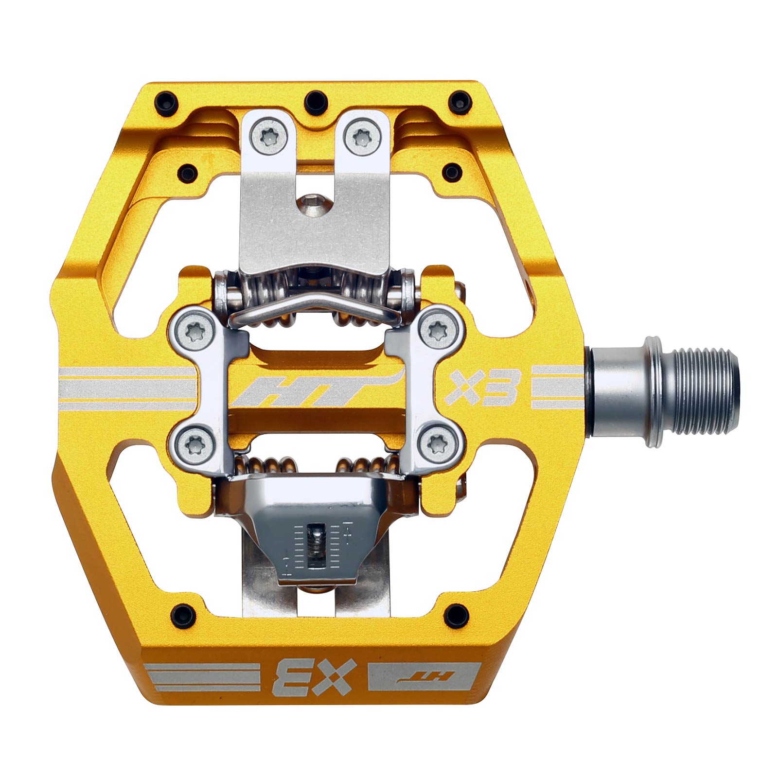 Ht X3 Pedals Alloy / CNC CRMO - Gold