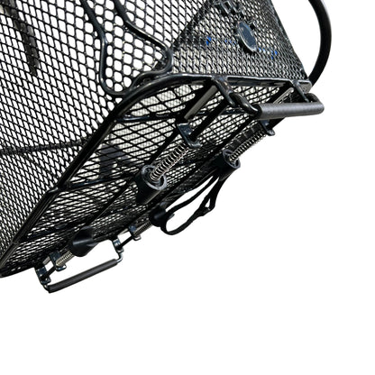 Pet Basket for Rear Rack - Quick Release Base, Dome Lid, Padded Base - 40x30x35cm