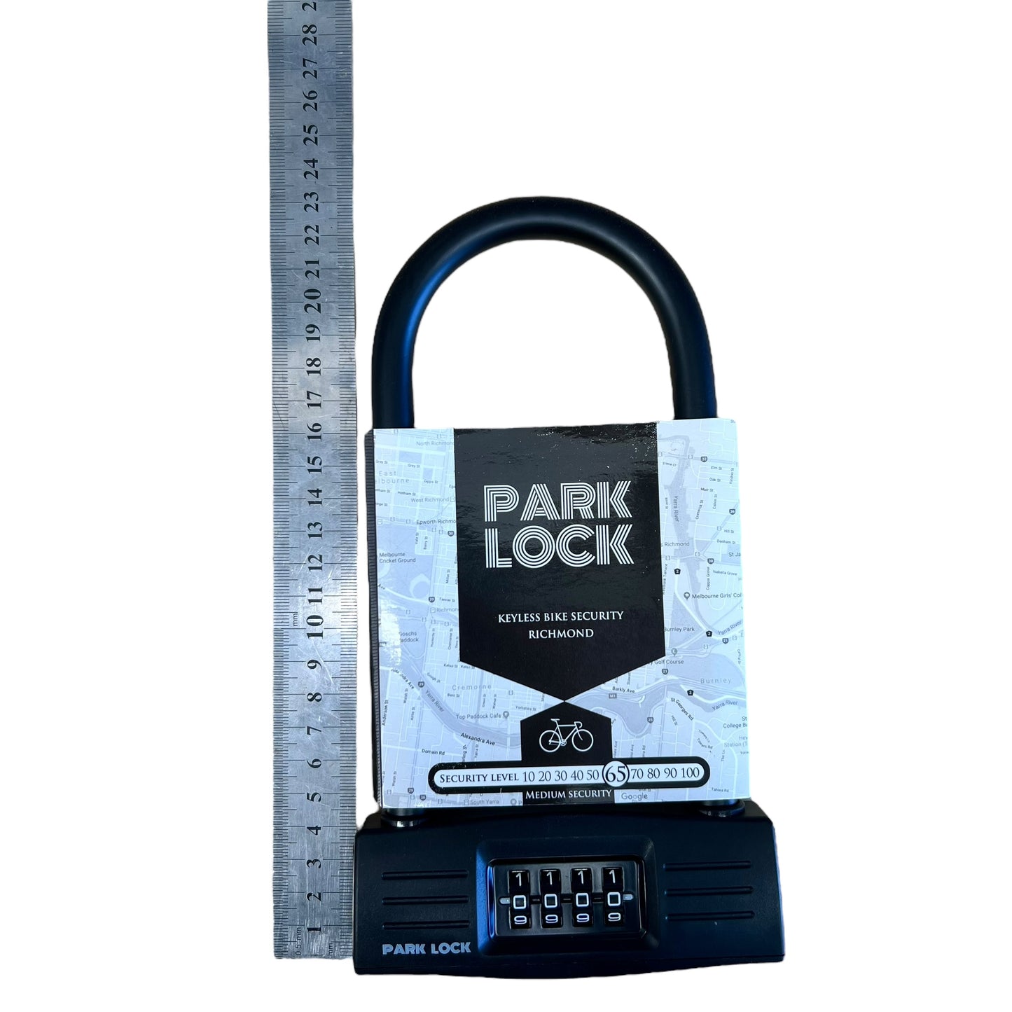 Park Lock Keyless Bike Security Richmond U-Lock