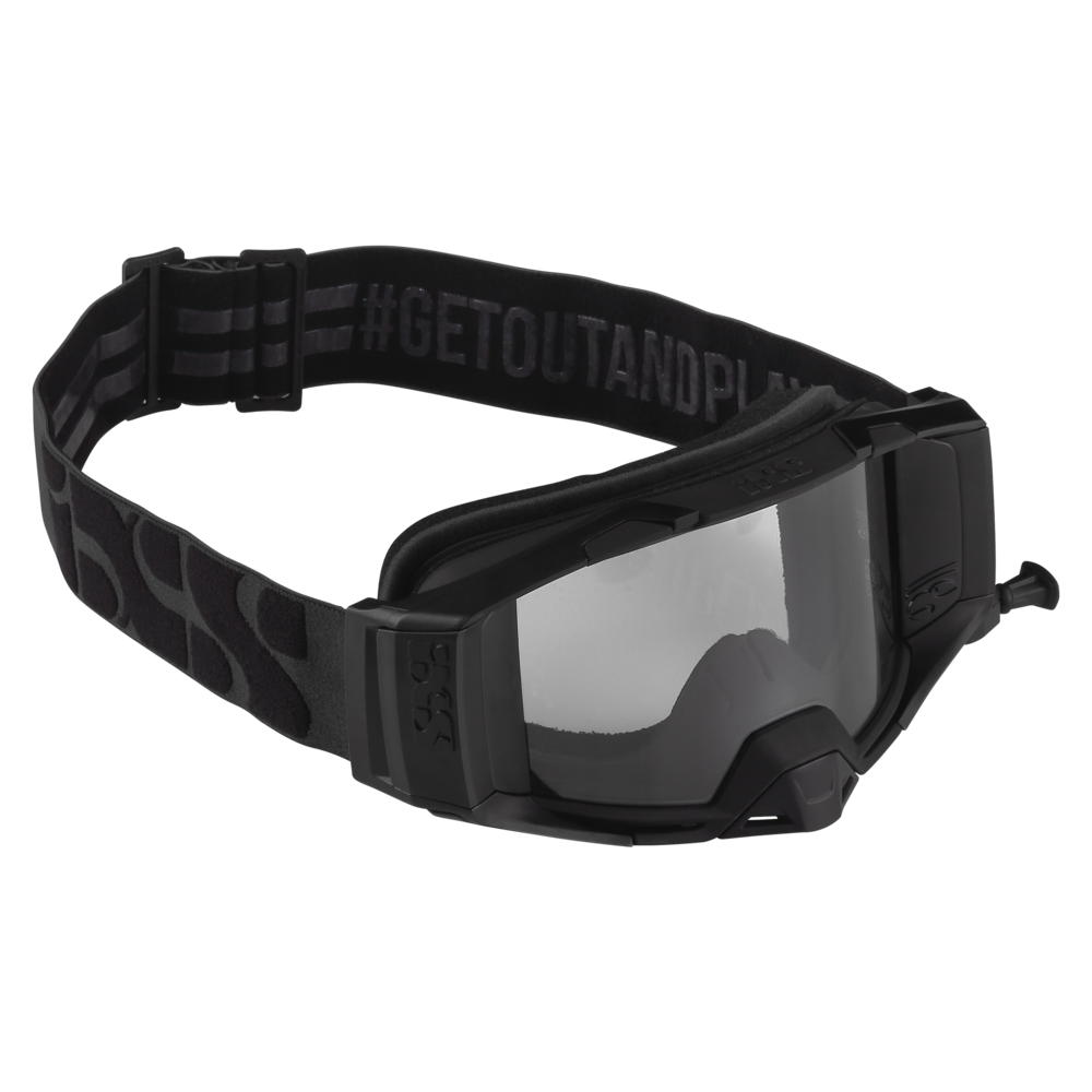 iXS Trigger+ Goggles Black Roll-Off Lens