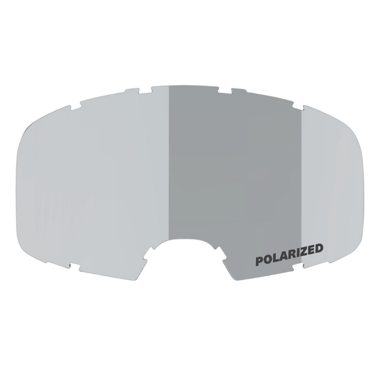 iXS Polarized Smoke Mirror Silver Goggles Lens