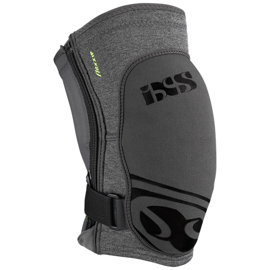 iXS Flow Zip Knee Pads XXL Grey - Pack of 12