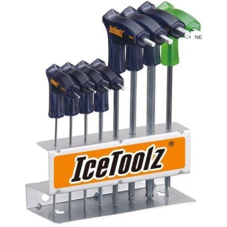 Ice Toolz Twin Head Wrench Set,2-8Mm Hex And T25 Star(10)