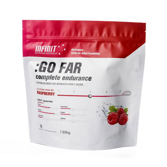 Infinit Go Far Raspberry Energy Gel - Nutrition Supplement