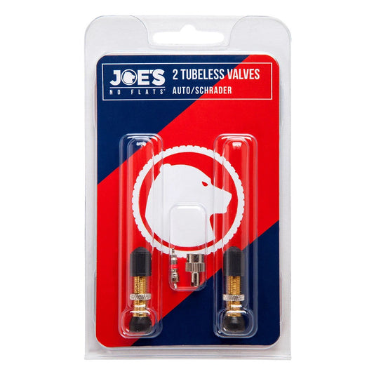 Joes-No-Flats Sv Twin Pack 33Mm Valves & Accessories For Wheels