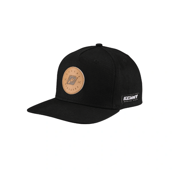 Kenny Casual Black Cap - One Size Fits All - Apparel