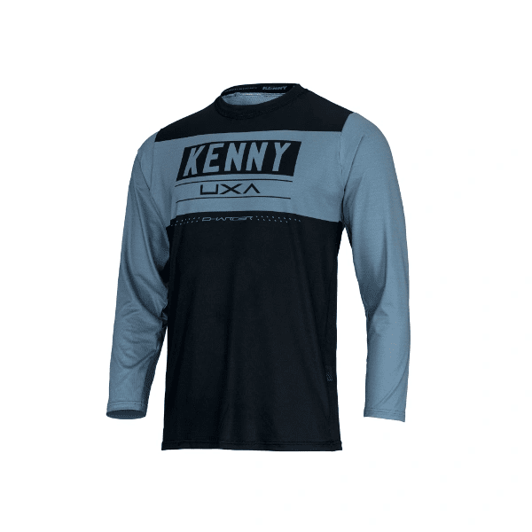 Kenny Charger Ls 2Xl Black Jersey Shirt