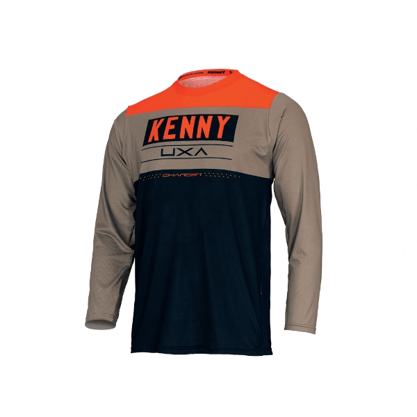 Kenny Charger Ls Xl Navy Jersey - Men'S Long Sleeve Shirt
