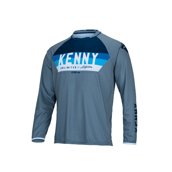 Kenny Elite Grey Black Jersey Shirt Large - Men'S Tops