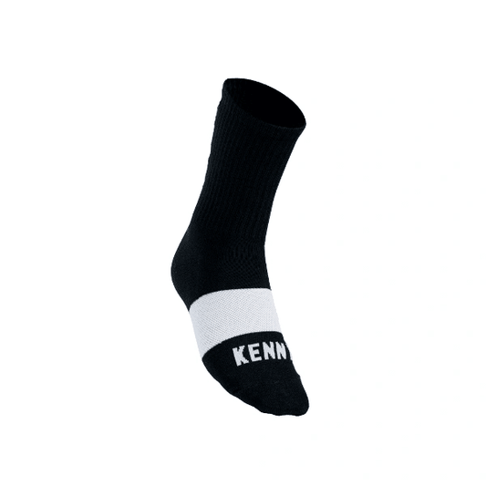 Kenny Kr Socks 39/42 Black Apparel Men'S Women'S Unisex Cotton Blend Stretchy