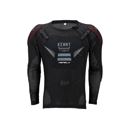 Kenny Reflex M Black Safety Jacket - Protective Gear