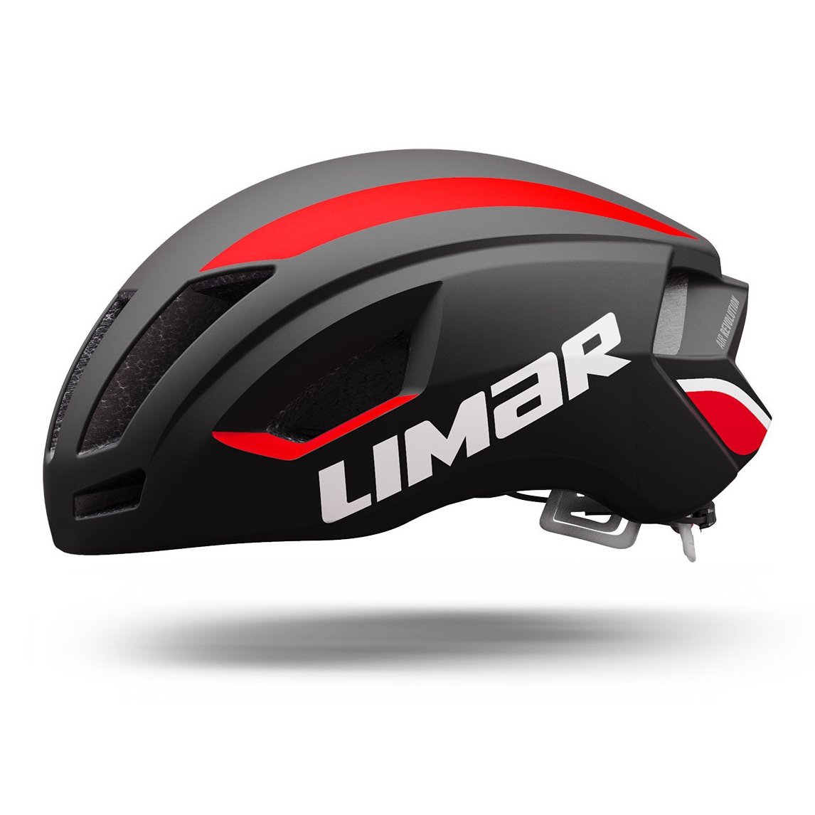 Limar Air Speed Matt Black Red Large