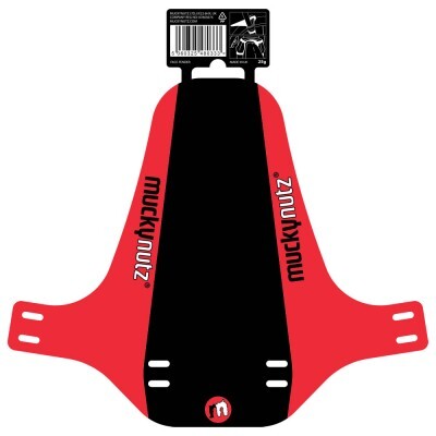 Mucky Nutz Face Fender Classic Black/Red Mudguard