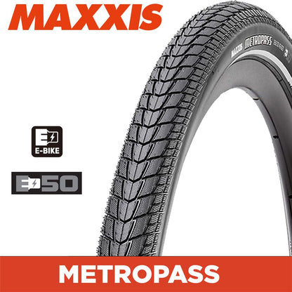 Maxxis MetroPass 27.5 x 2.0 49-584 e-50 Commuter Cargo eBike Ready