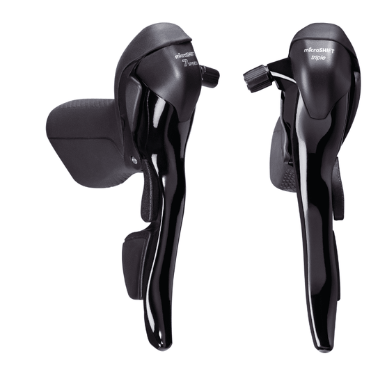 Microshift 2X7 Drop Bar Shifters - Smooth Gear Changes