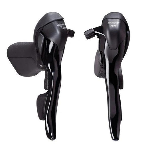Microshift 3X7 Drop Bar Shifters - Smooth Gear Changes