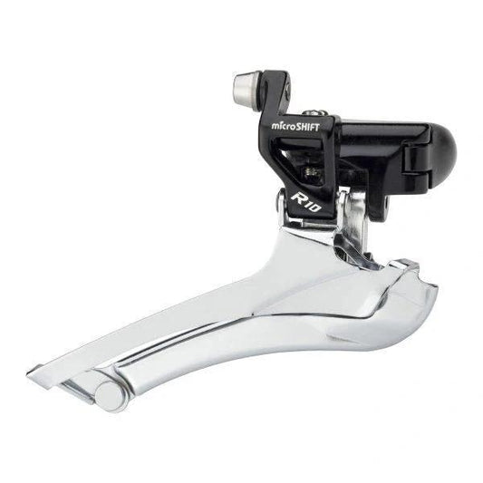 Microshift F-Derail R10 Clamp Front Derailleur - Black