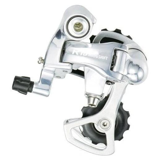 Microshift R10 10-Speed Rear Derailleur - Long Cage Silver