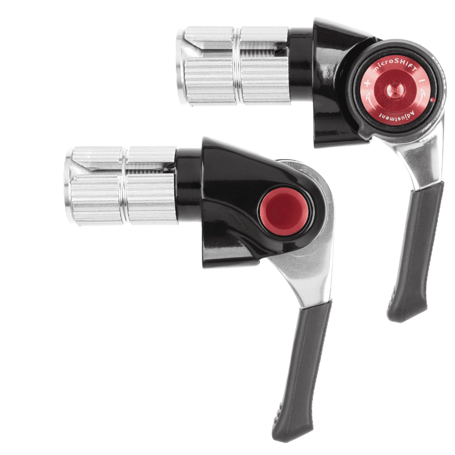 Microshift R10 Bar End Shifters - 10 Speed Compatible