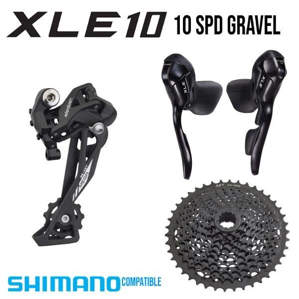 Microshift Xle 10 Dropbar Road Groupset Kit