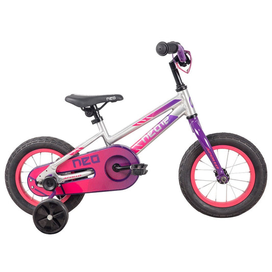 Neo+ 12 Girls Brushed Alloy / Purple, Pink Fade