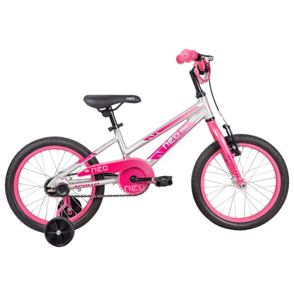 Neo+ 16 Girls Brushed Alloy / Pink, Dark Pink Fade