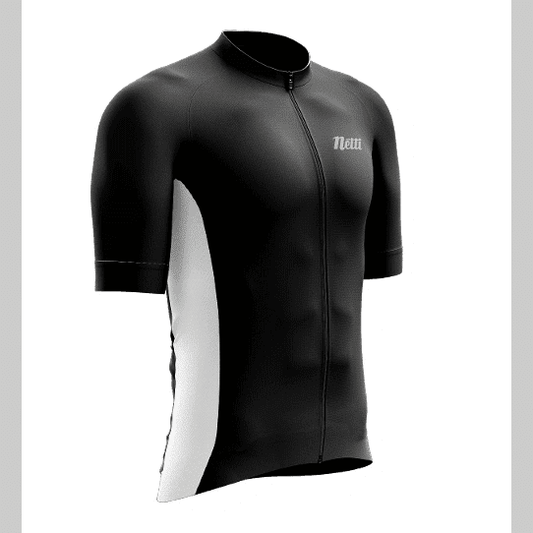 Netti Cruze Men'S Black/White 2X Jersey - Tops