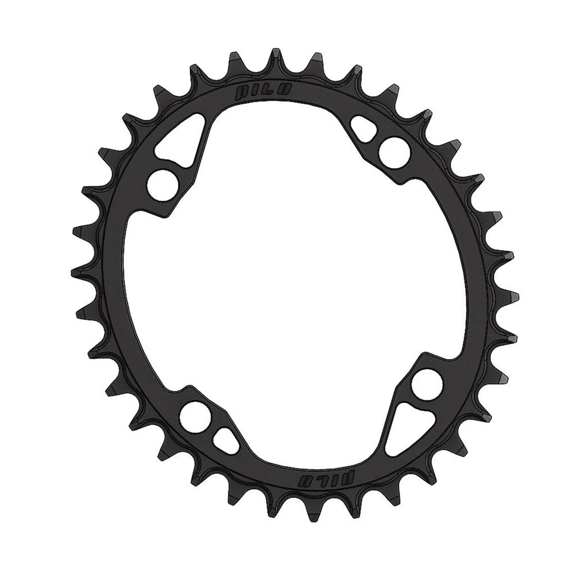 Pilo 34T Chainring For Cranks - Replacement Chain Rings