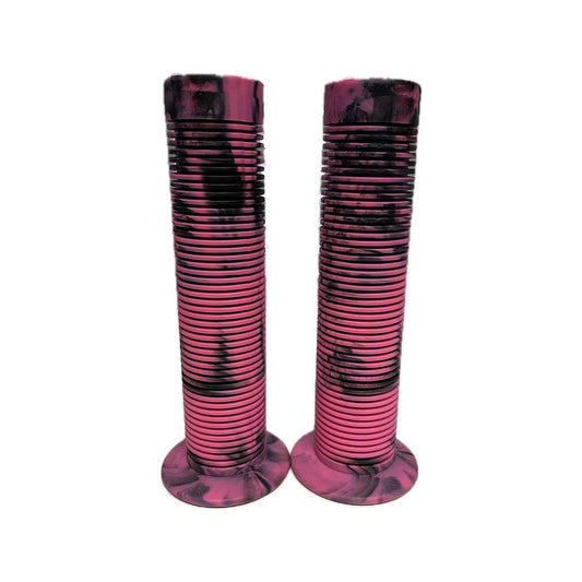 Qbp Pink Bmx Candysticks Flatbar Grips & Accessories