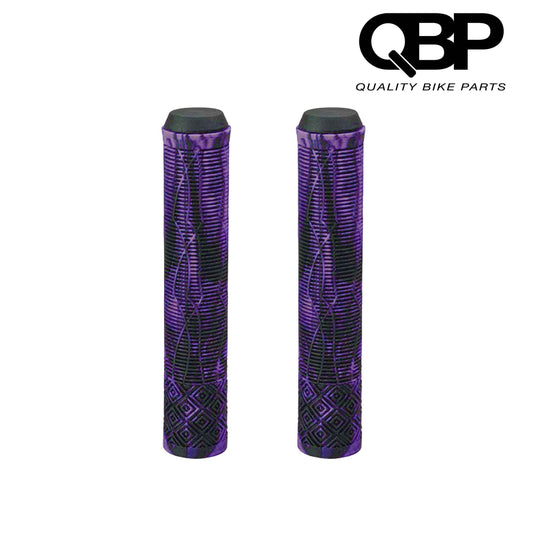 Qbp Scooter Grip 162Mm Purbk Flatbar Grips & Accessories