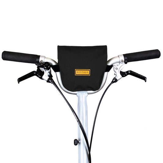 Restrap City Handlebar Bag for Folding Bikes - Black