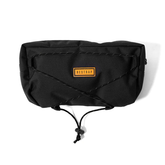 Restrap Large Food Pouch Black/Orange Bike Bag