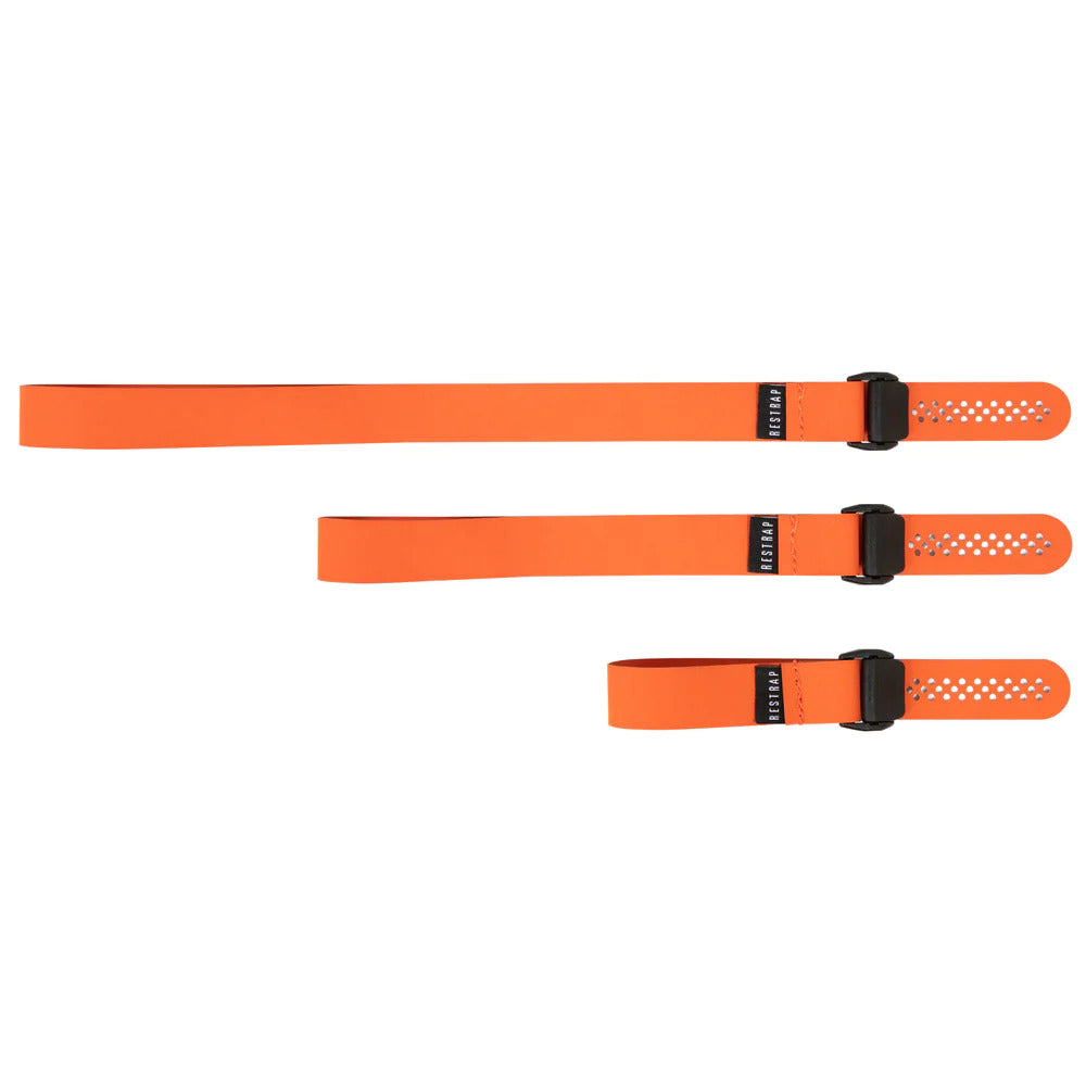 Restrap Fast Strap Large Orange Bike Bag Straps