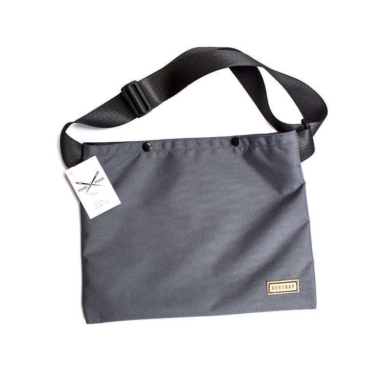 Restrap Musette Cycling Bag Grey